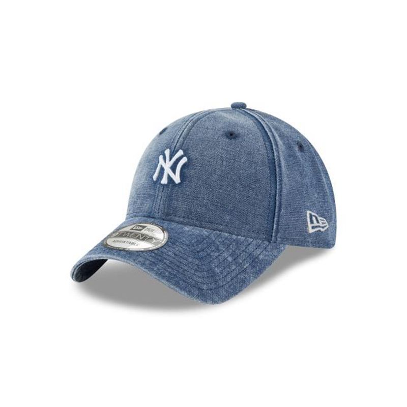 MLB New York Yankees Team Loyal 9Twenty Adjustable (YOQ2602) - Blue New Era Caps